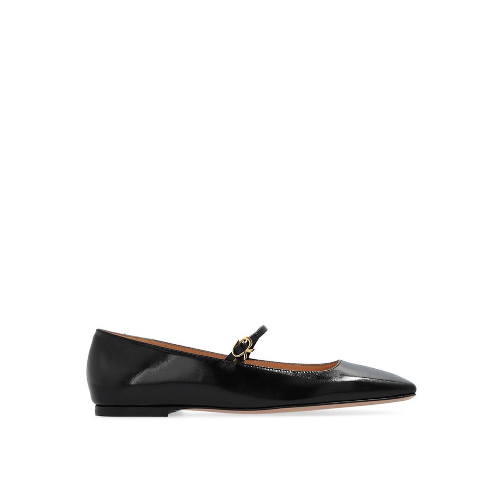 Christina Leather Ballerina Flats