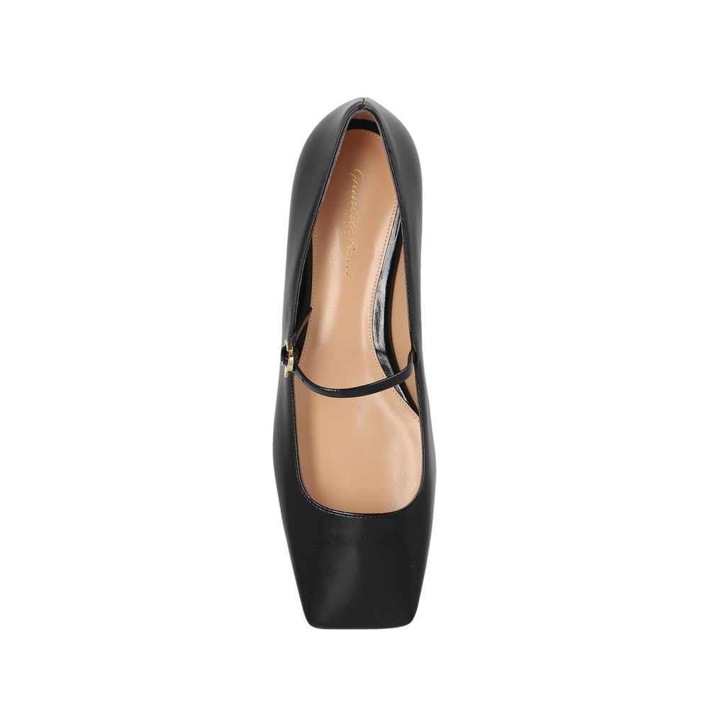 Christina Leather Ballerina Flats