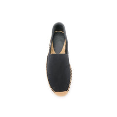 Saint Laurent Black Canvas Espadrilles