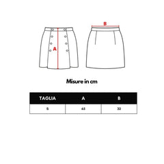 Tom Ford Black Cotton Midi Skirt