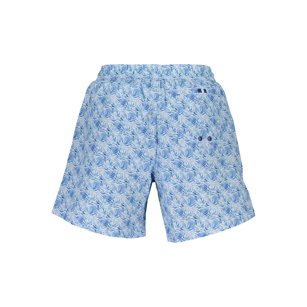 Blå polyester badkläder