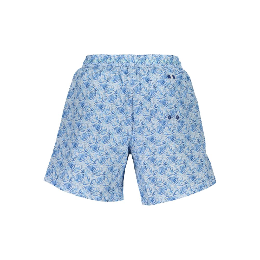 Blå polyester badkläder