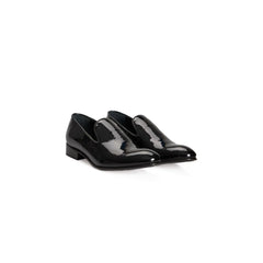 Roberto Pepe Luxury Black Calfskin Men Loafer
