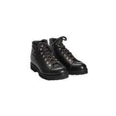 Roberto Pepe Luxury Black Calfskin Men Boot