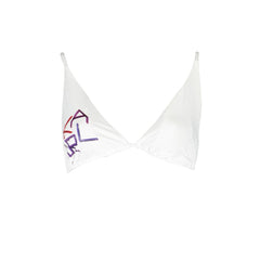 Karl Lagerfeld White Elastane Swimwear