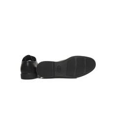 Cerruti 1881 Black Cowhide Men Derby Shoe