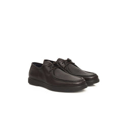 Cerruti 1881 Brown Cowhide Men's Derby Shoe