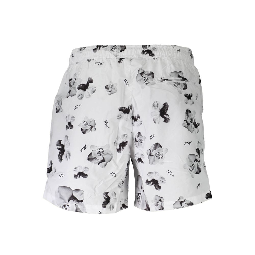 Hvite polyester badetøy