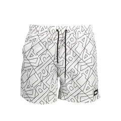 Karl Lagerfeld White Polyester Men's Swim Boxer