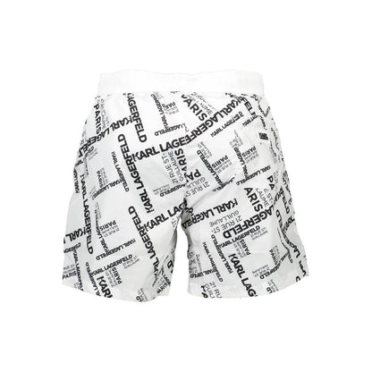 Karl Lagerfeld White Polyester Swimwear
