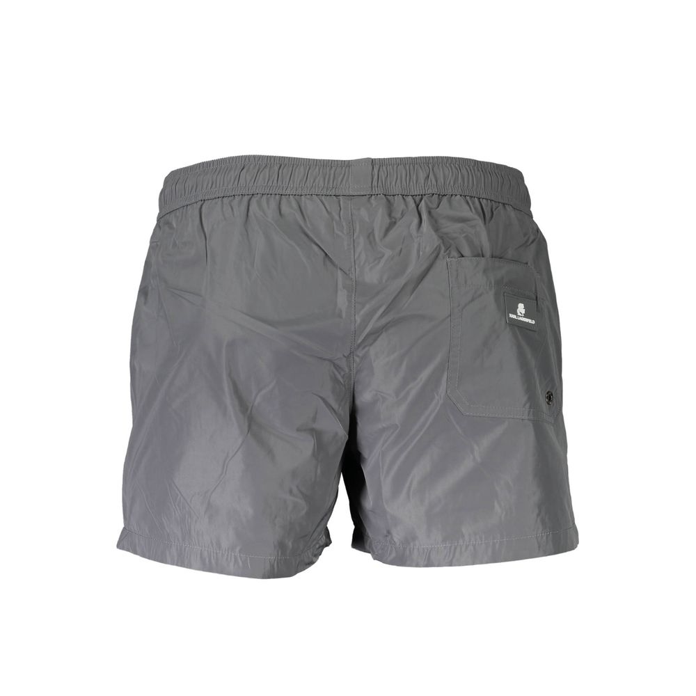 Grå polyester badetøy