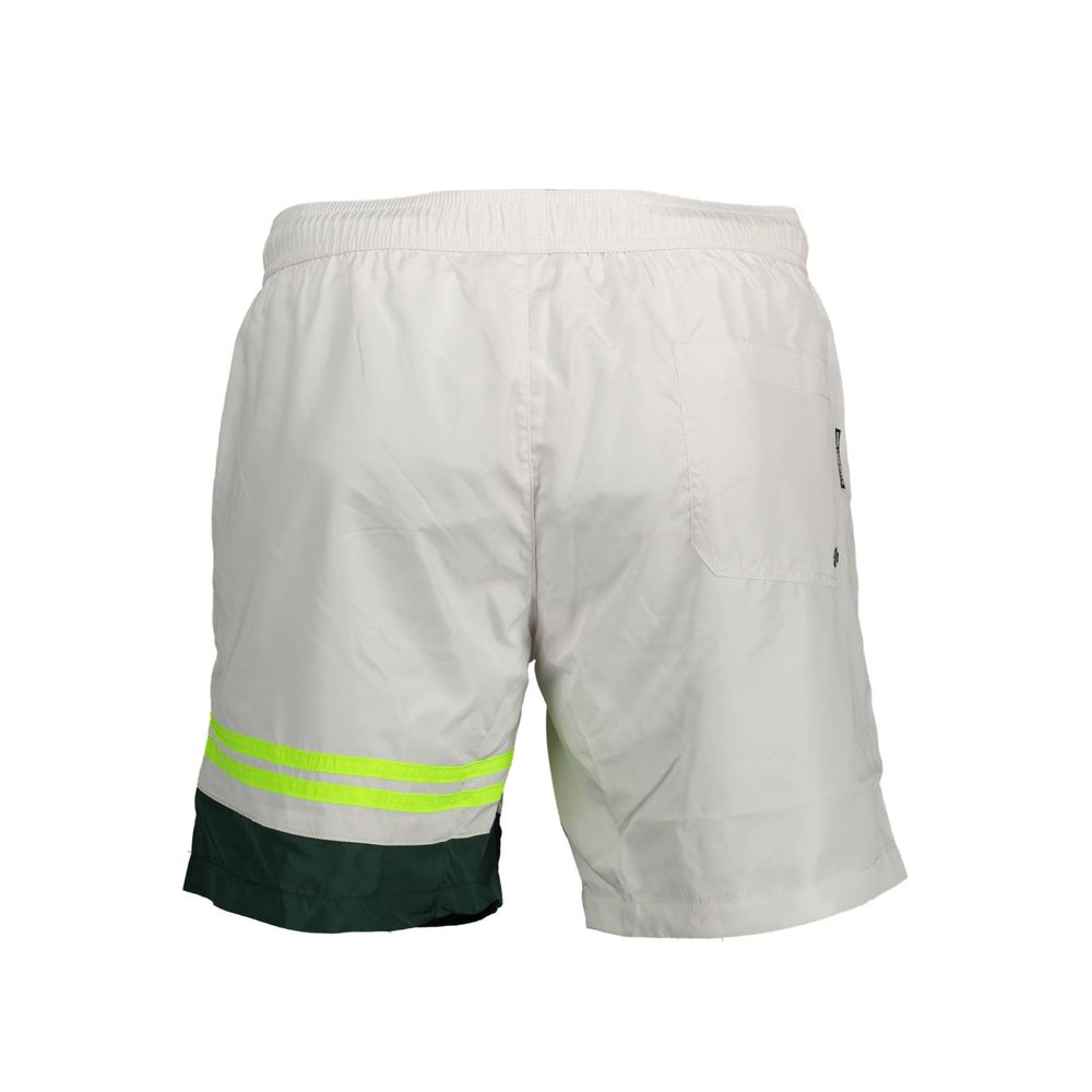 Hvite polyester badetøy