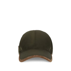 Prada Green Recycled Polyamide Cap (Baseball Hat)