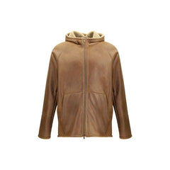 Salvatore Santoro Brown Leather Coat