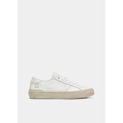 D.A.T.E White Leather Sneaker
