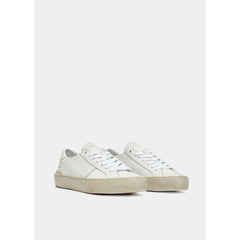 D.A.T.E White Leather Sneaker