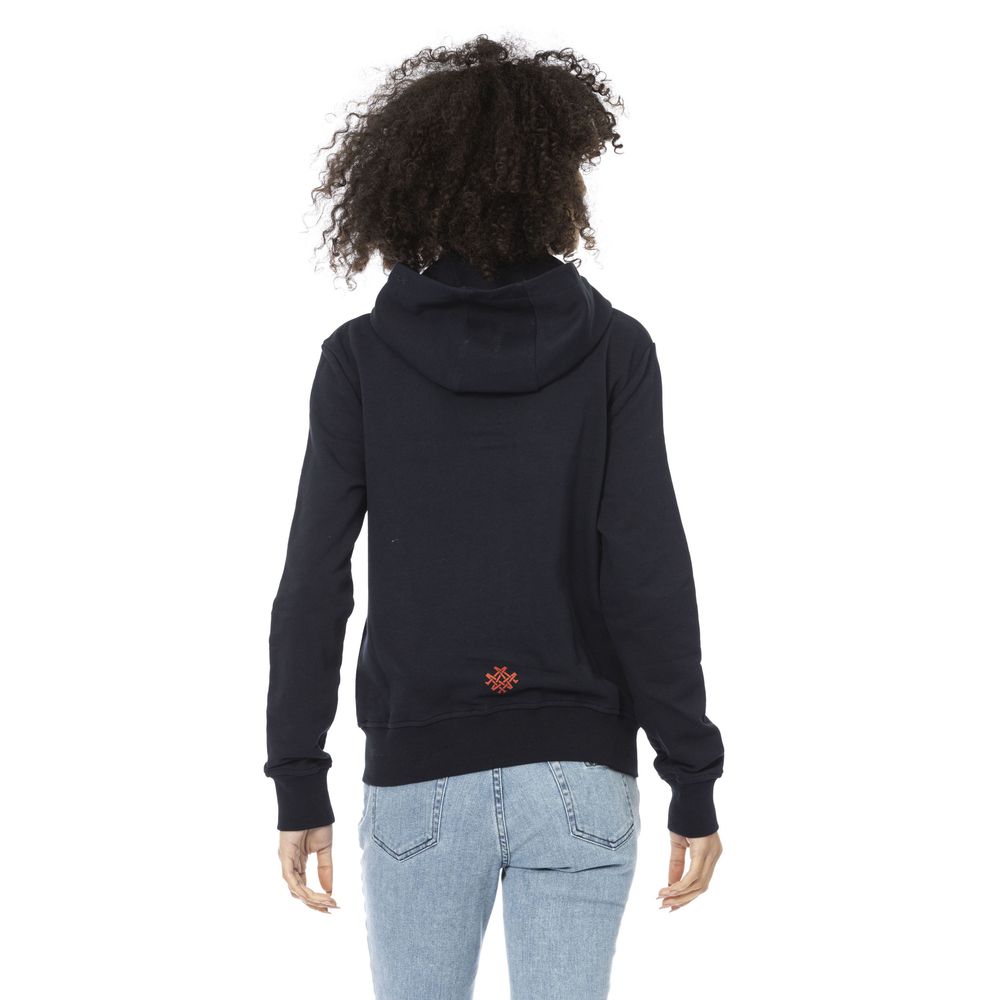 Blue Cotton Sweatshirt