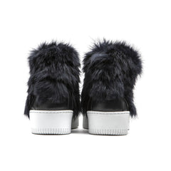 Mr&Mrs Italy Blue Cotton Women Sneaker