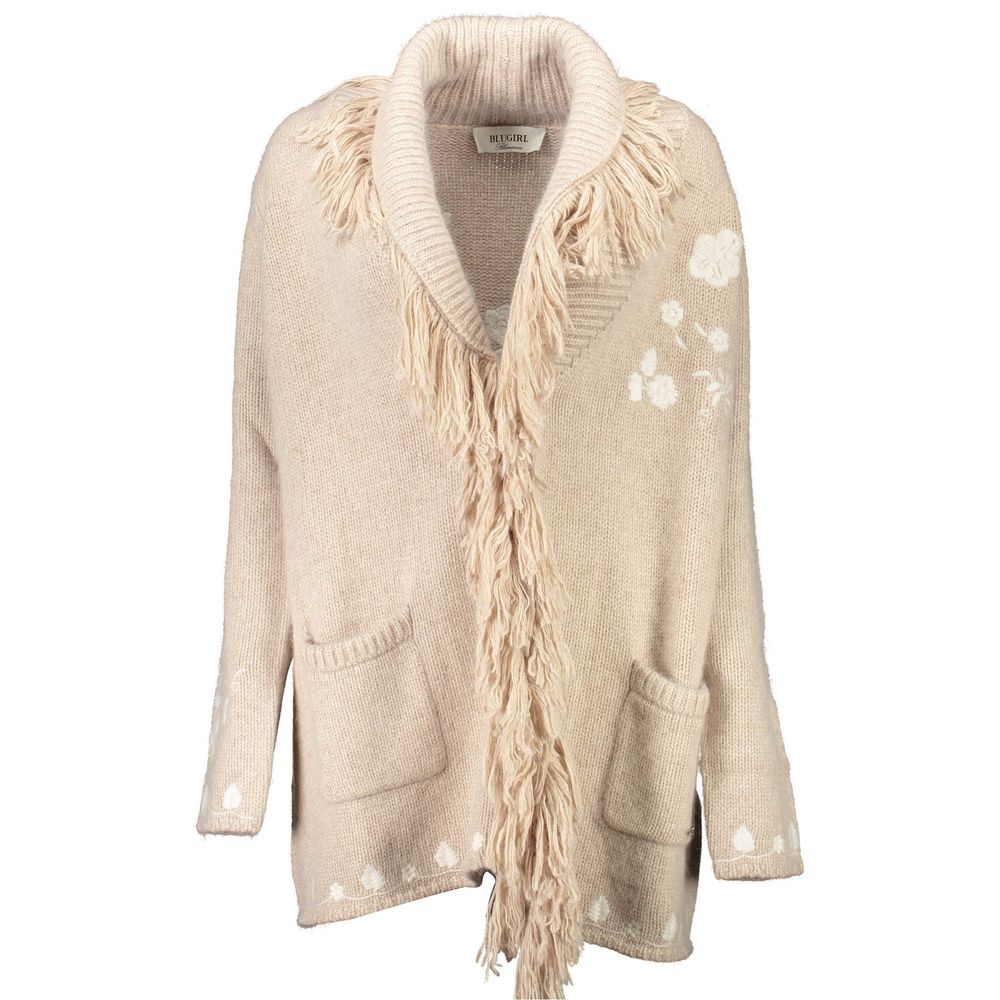 Beige Wool Sweater