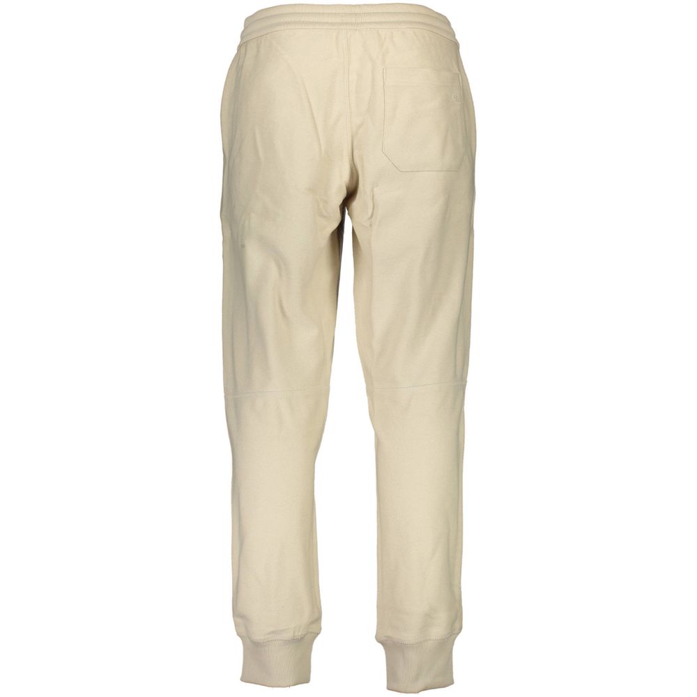 Beige bomullsbyxor