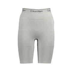 Calvin Klein Gray Polyester Pant