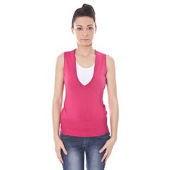 Datch Pink Cotton Waistcoat