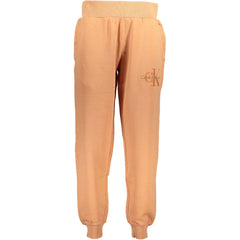 Calvin Klein Orange Cotton Pant
