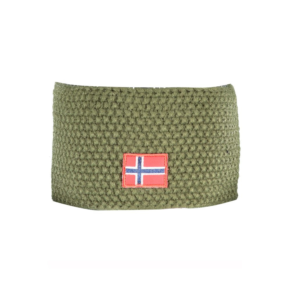 Grønt marabou-tilbehør