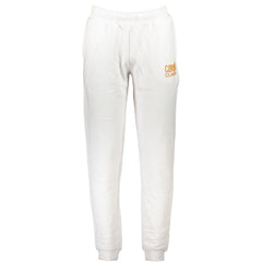 Cavalli Class White Cotton Pant