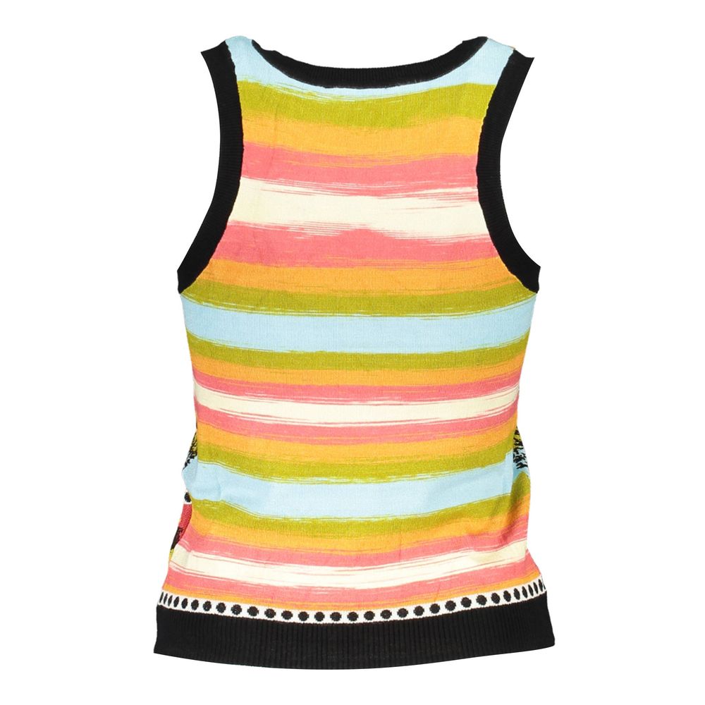 Black Cotton Tank Top