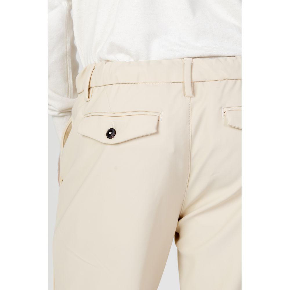 Beige nylonbyxor