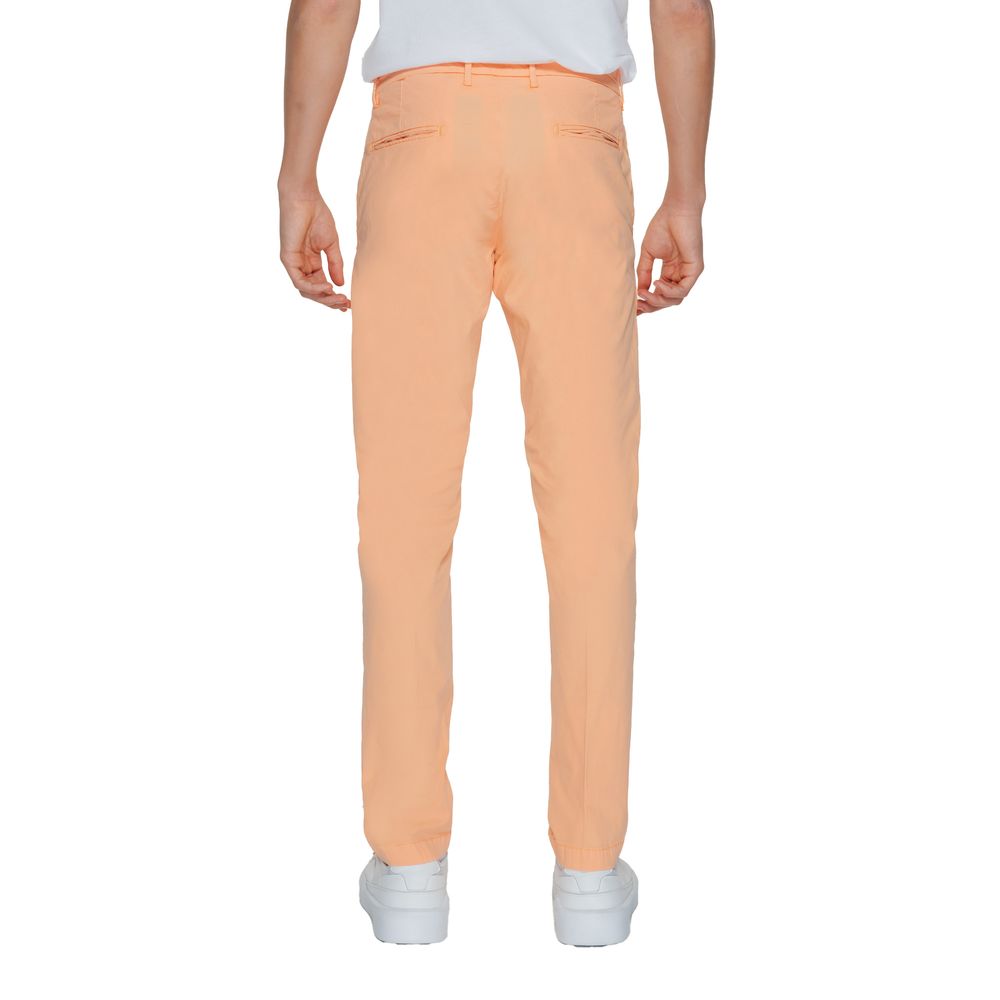 Orange bomullsbyxa