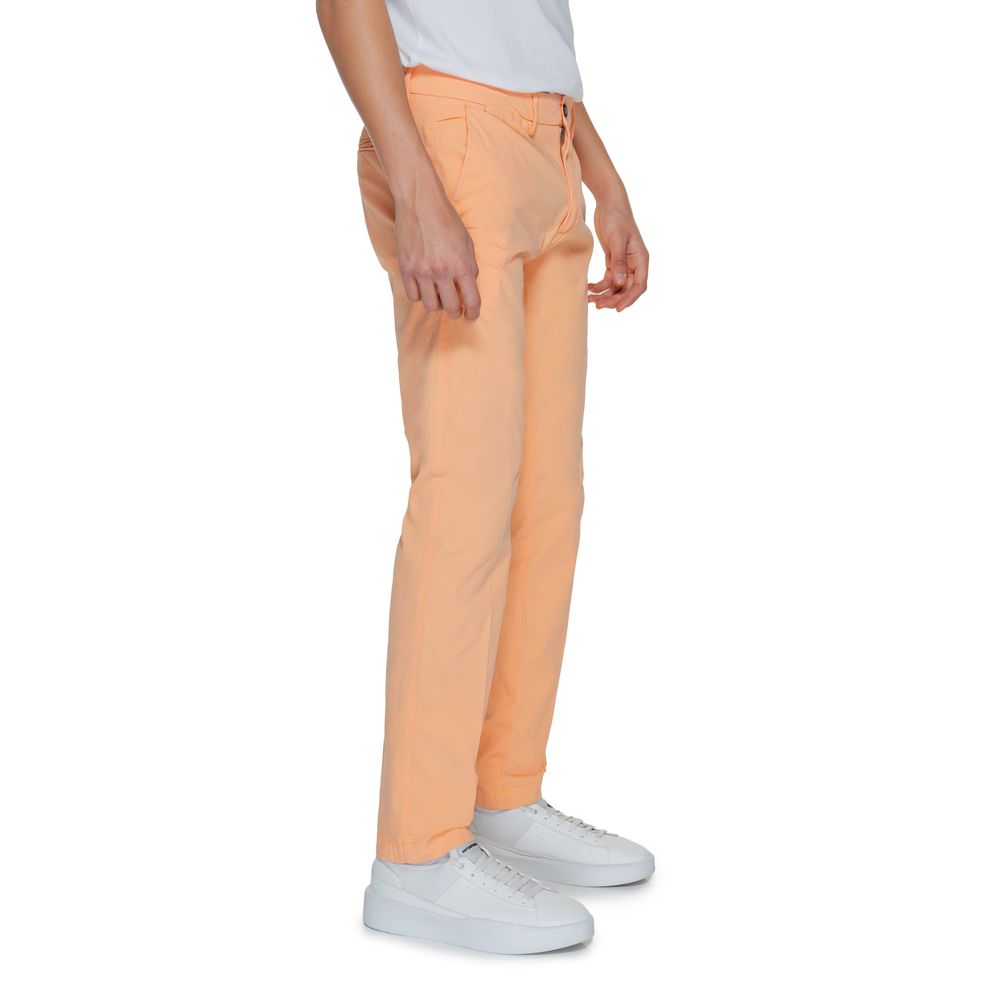 Orange bomullsbyxa