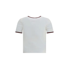 Courrèges White Cotton T-Shirt