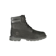 Timberland Black Polyester Ankle