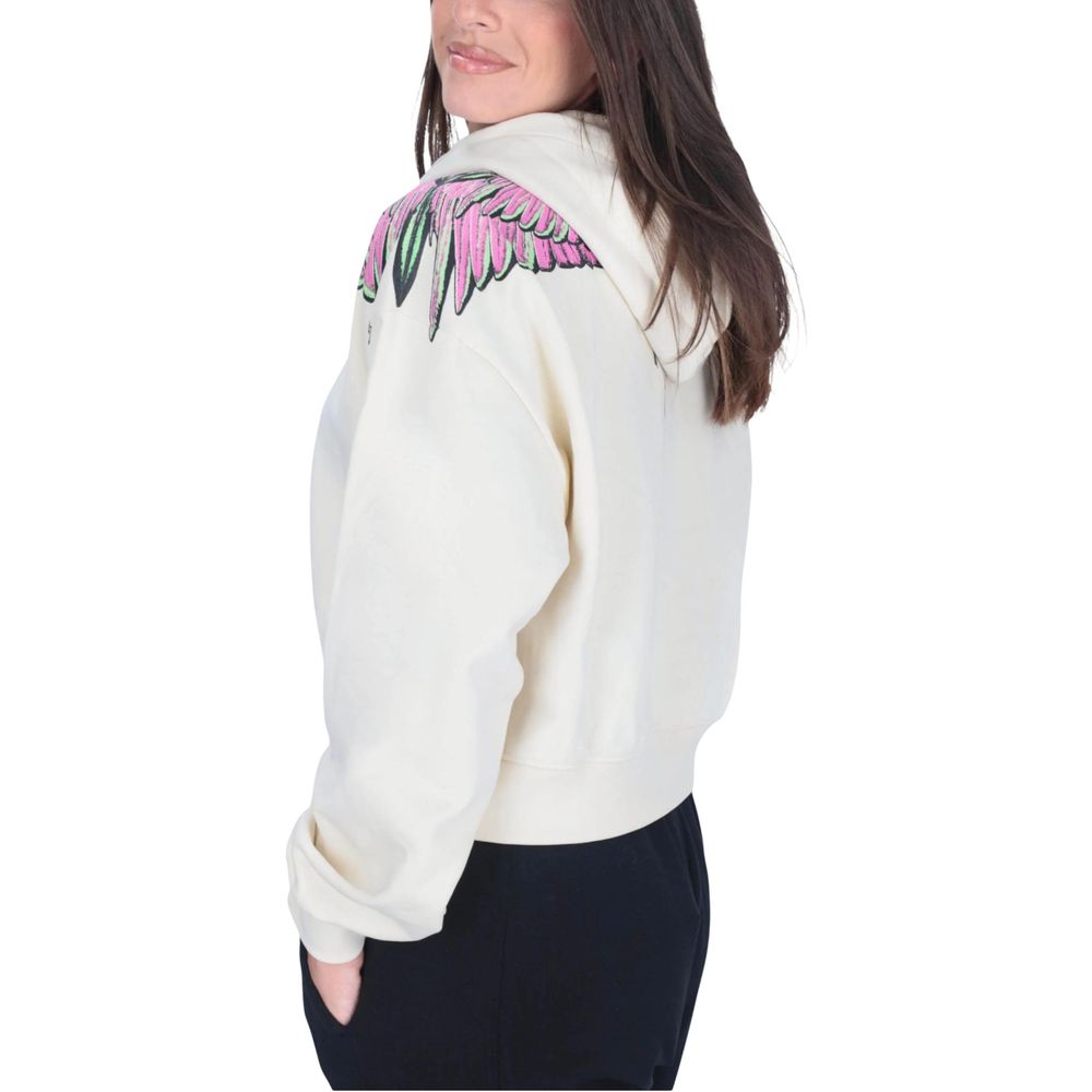 White Cotton Hoody