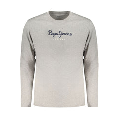 Pepe Jeans Grigio Cotton Men T-Shirt