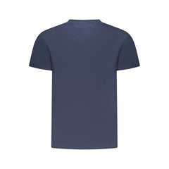 Tommy Hilfiger Blu Cotton Men T-Shirt