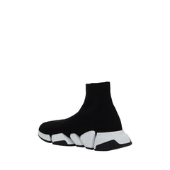 Balenciaga Black Polyester Athletic Sneakers