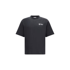 Off-White Black Cotton T-Shirt