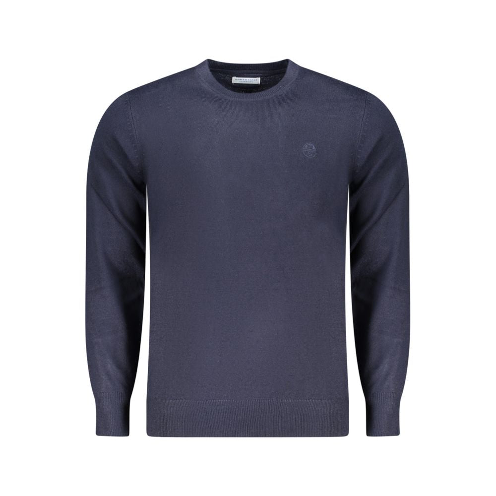 North Sails Blu Acrylic Men Sweater