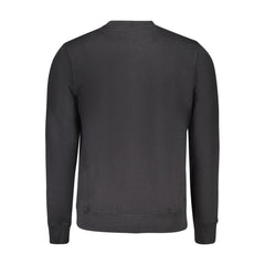 North Sails Black Cotton Men's Sweatshirt