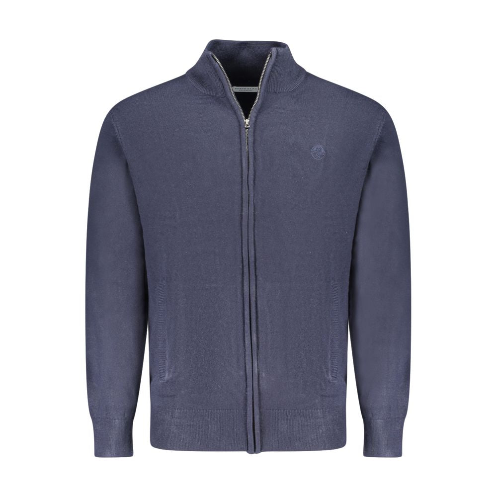 North Sails Blue Acrylic Men's Cardigan