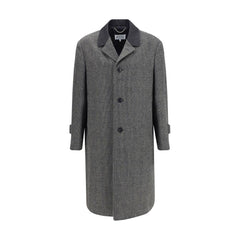 Margiela Gray Fleece Wool Coat