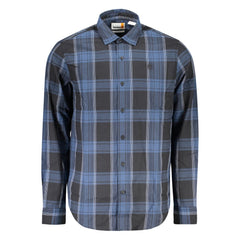 Timberland Blue Cotton Men Shirt