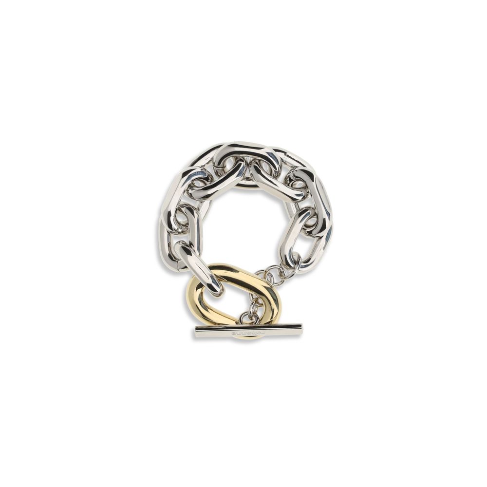 Rabanne Silver Metal Bracelet