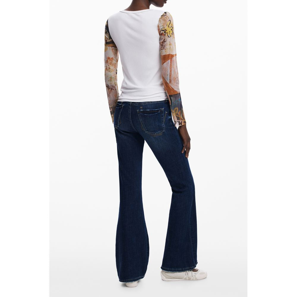 Desigual White Polyester Women Sweater