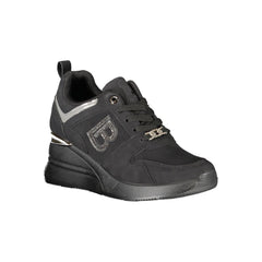 Laura Biagiotti Black Polyester Women Sneaker