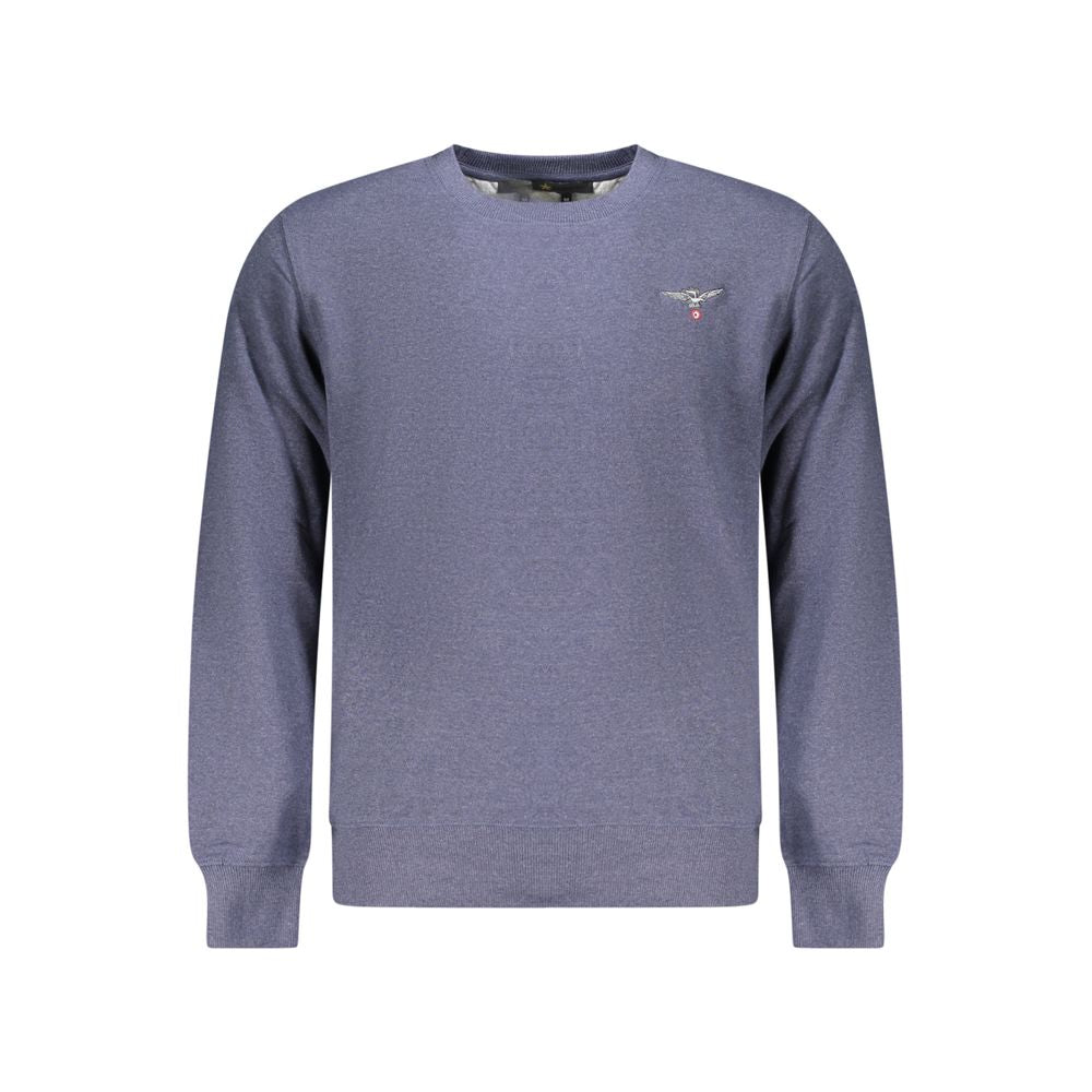 Accademia Militare Blue Cotton Men Sweater