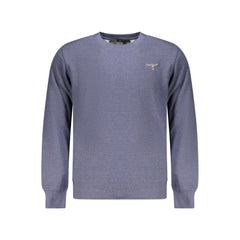 Accademia Militare Blue Cotton Men Sweater